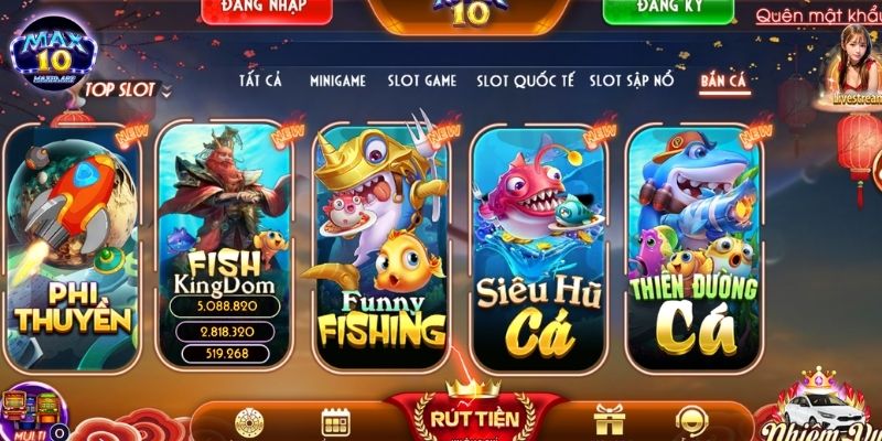 Giới thiệu Bắn Cá MAX10